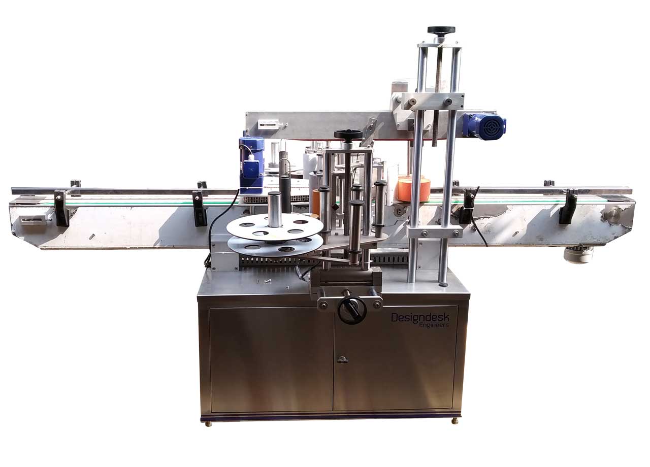 Front Back Labelling Machine